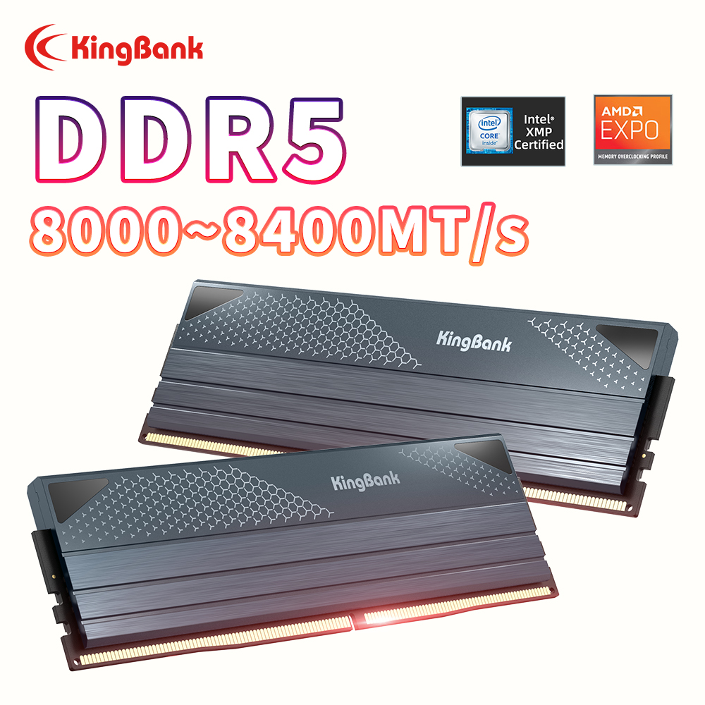 Ddr5 6000Mhz - KingBank DDR5 KFXB Memory 48GB(24GBx2) Set