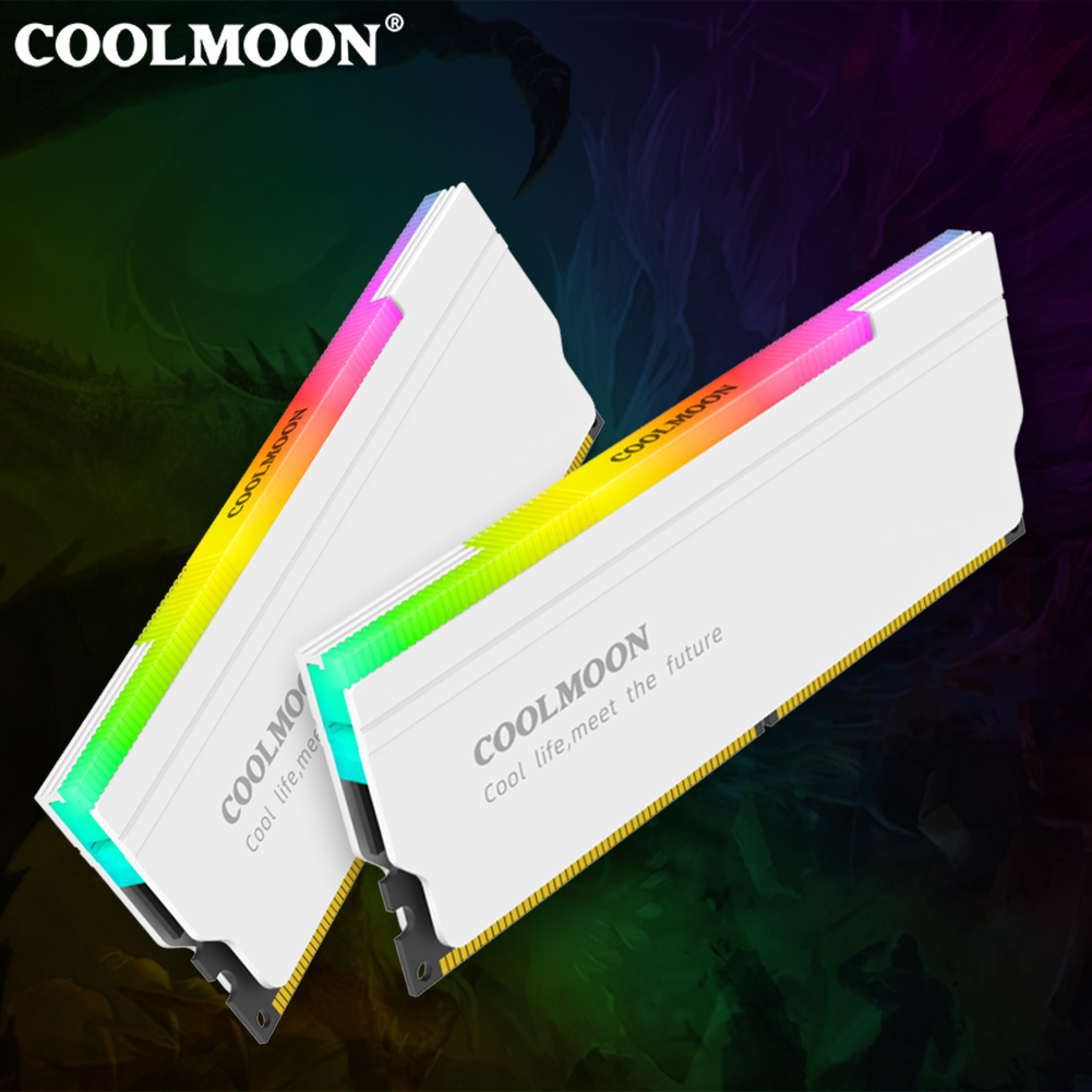 COOLMOON 5V-3PIN ARGB RAM Heat - Ddr5 Memory review and price