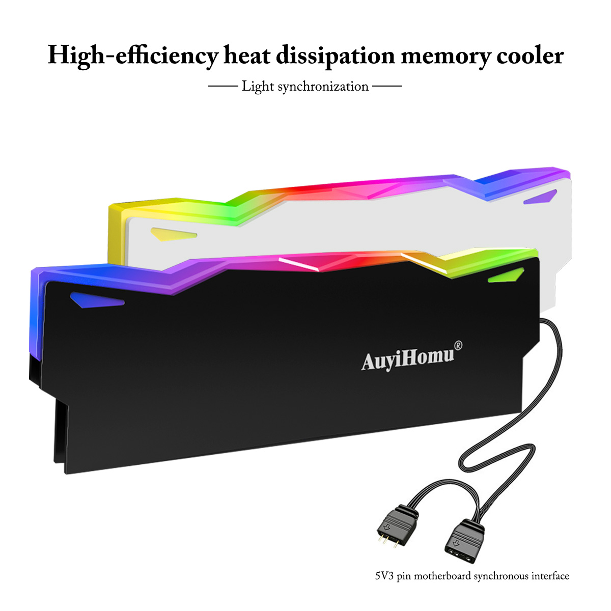 AuyiHomu RGB Heatsink, 5V 3Pin - Ddr5 Memory review and price