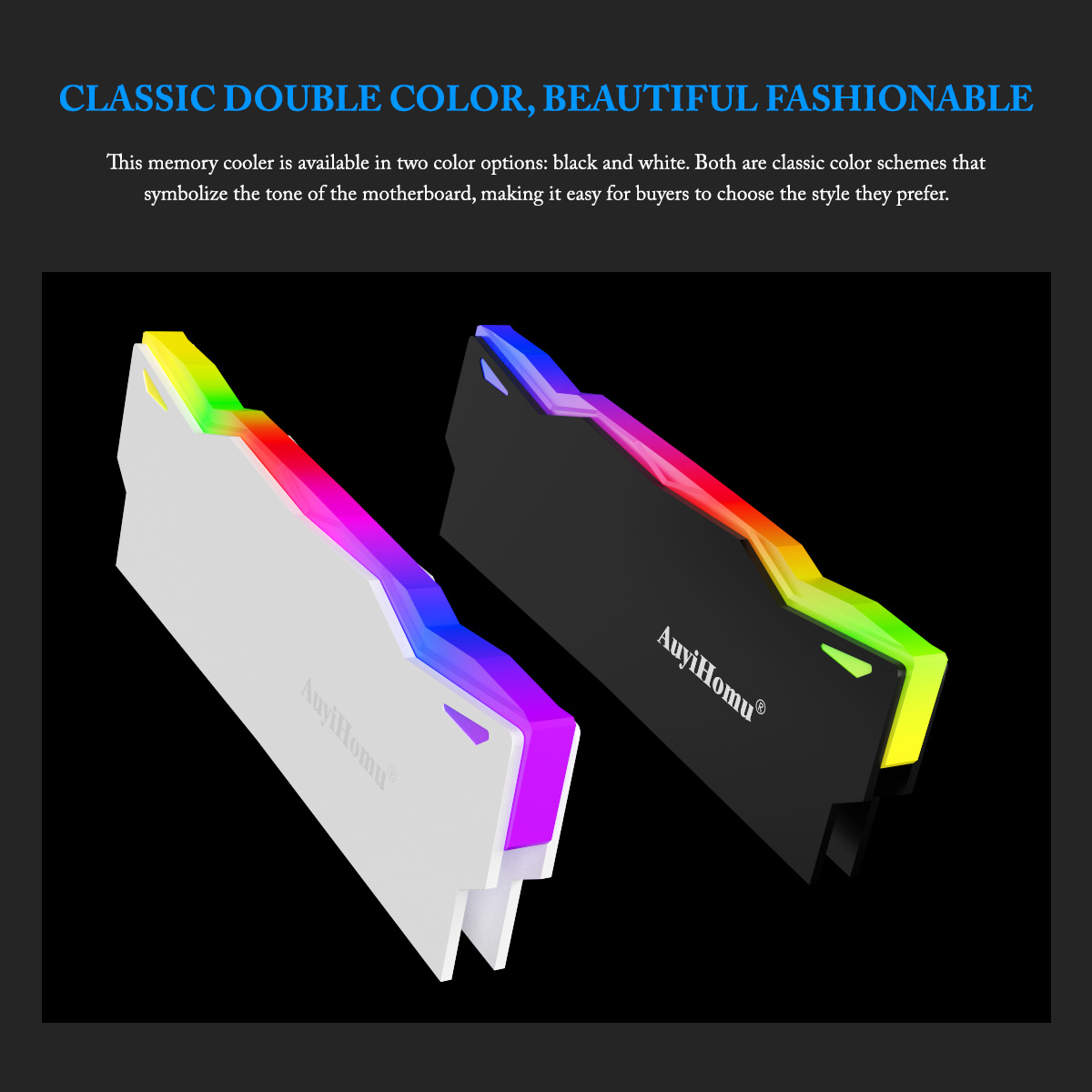 AuyiHomu RGB Heatsink, 5V 3Pin - Ddr5 Memory review and price